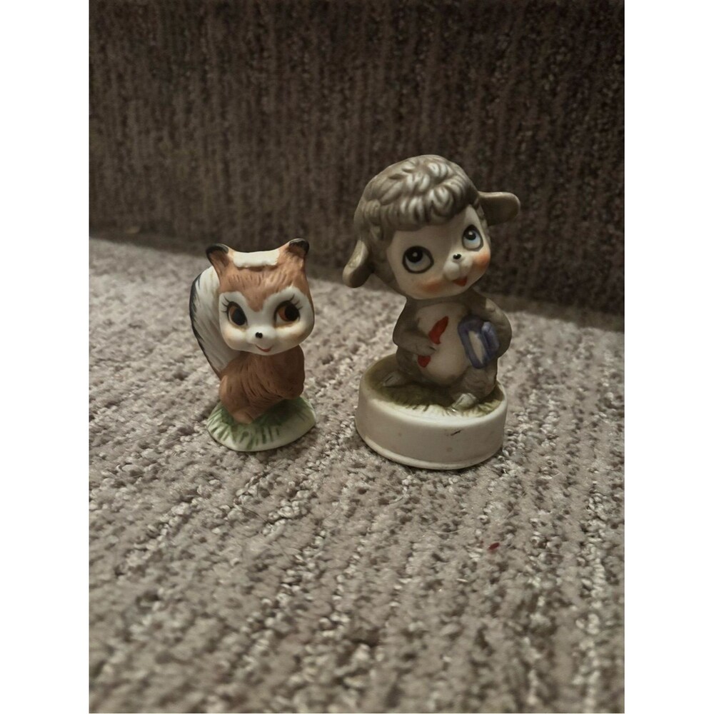 Vintage animal figurines